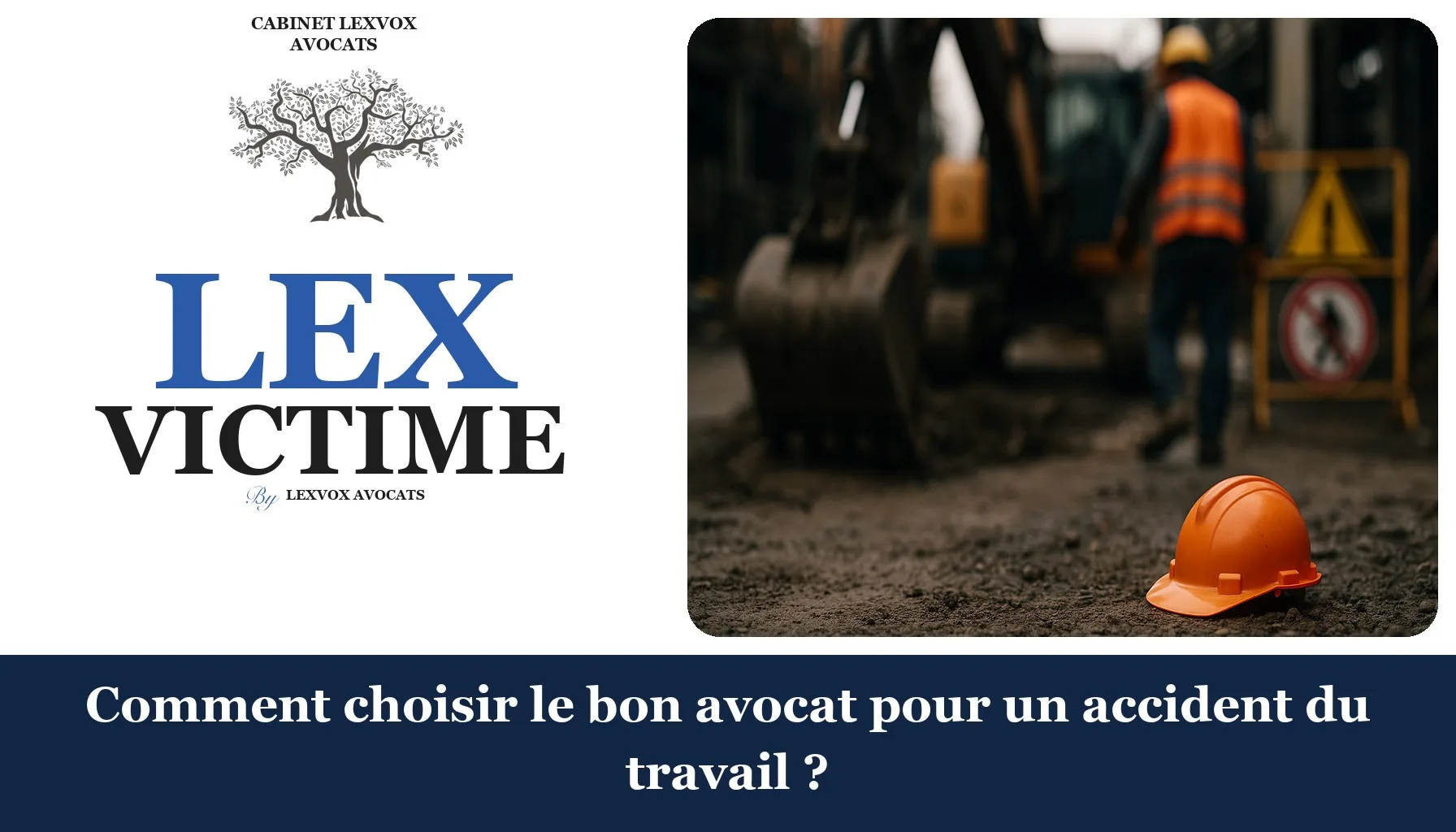 Comment choisir le bon avocat pour un accident du travail ?