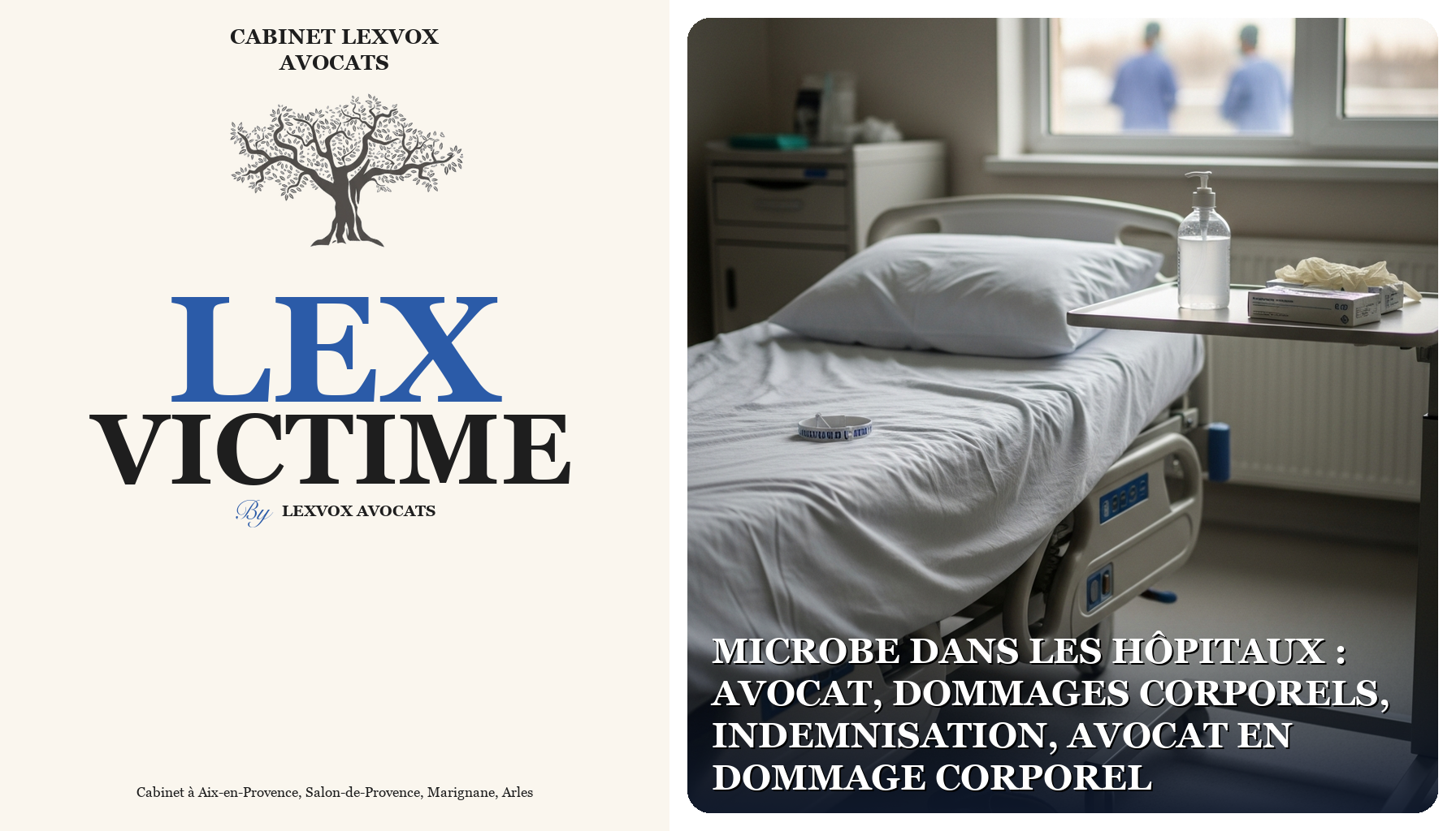 Microbe dans les Hôpitaux : avocat, dommages corporels, indemnisation, avocat en dommage corporel