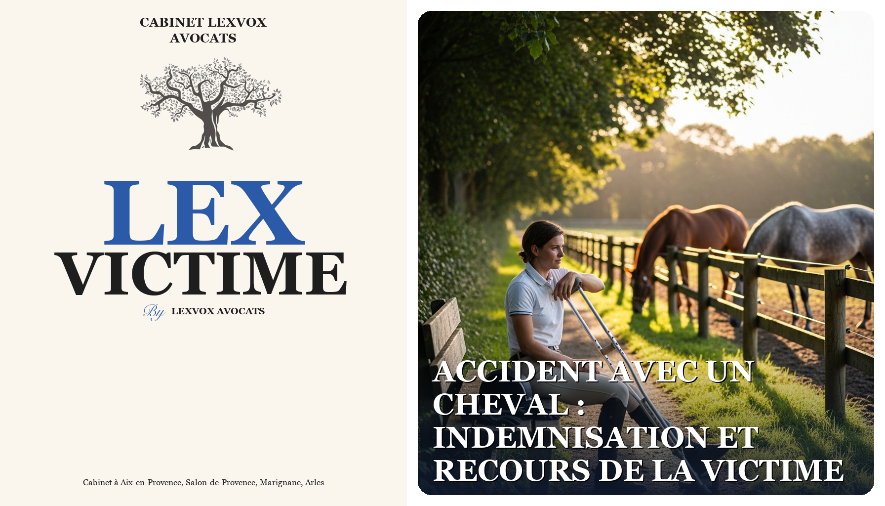 Accident avec un cheval : indemnisation et recours de la victime