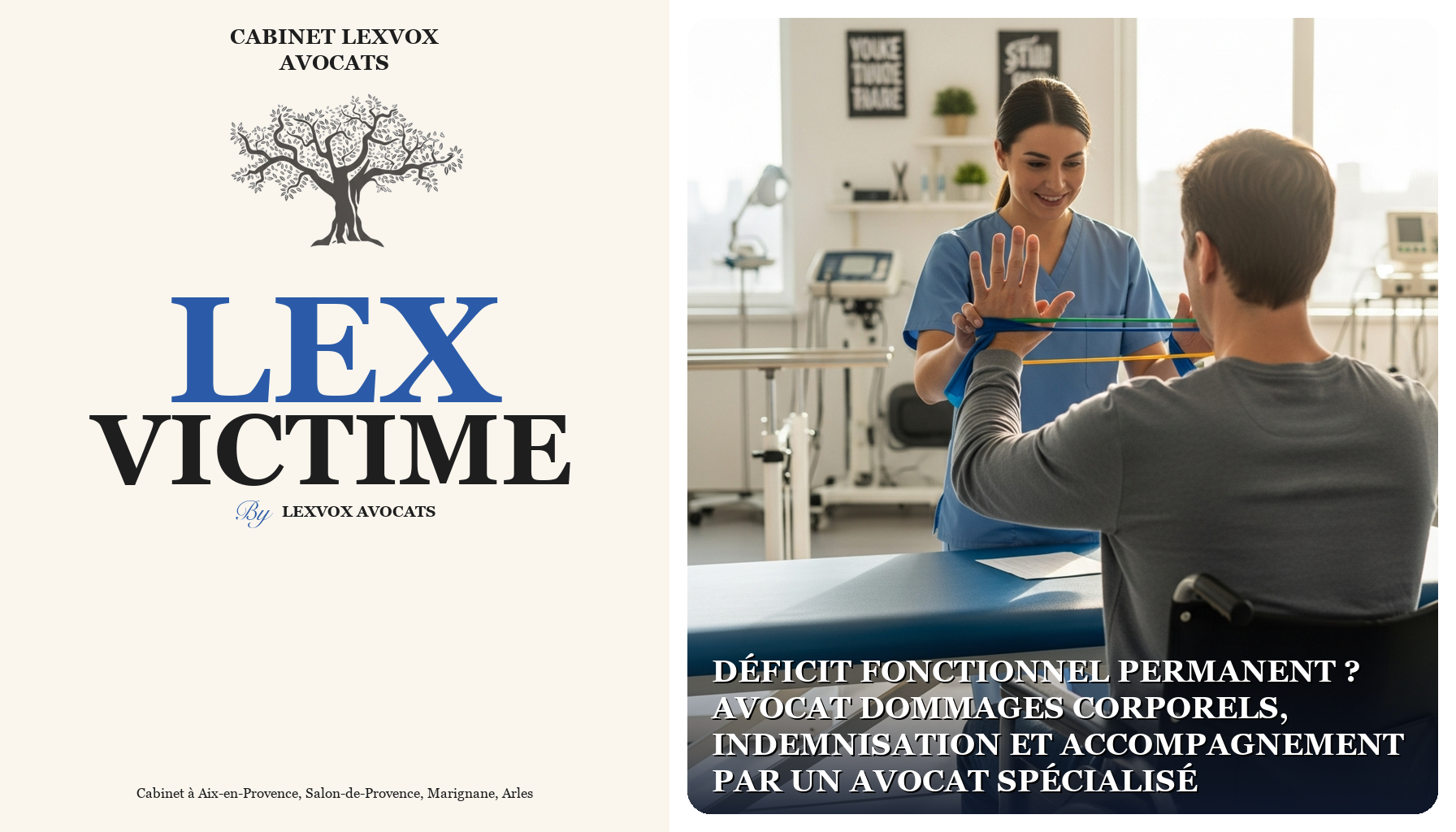 Déficit Fonctionnel Permanent ? Avocat Dommages Corporels, Indemnisation et Accompagnement Par Un Avocat Spécialisé