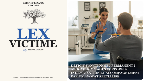 Déficit Fonctionnel Permanent ? Avocat Dommages Corporels, Indemnisation et Accompagnement Par Un Avocat Spécialisé