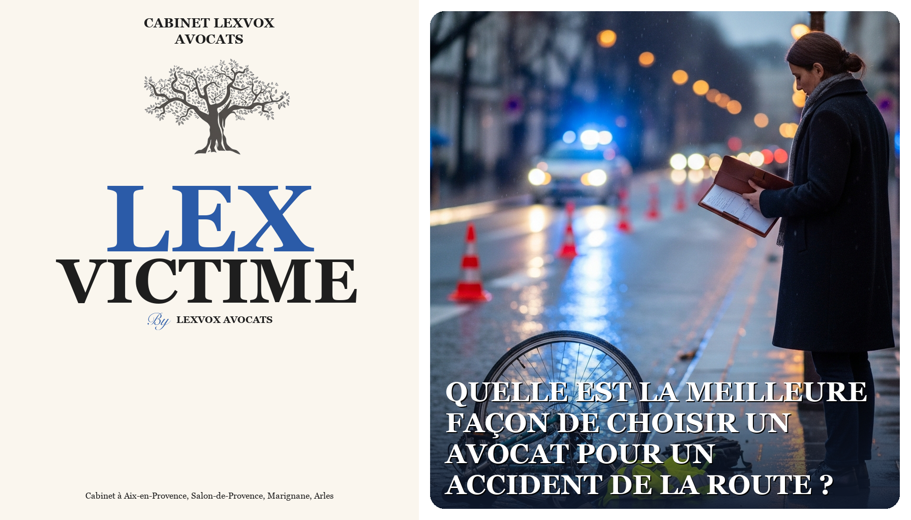 Quelle est la meilleure façon de choisir un avocat pour un accident de la route ?