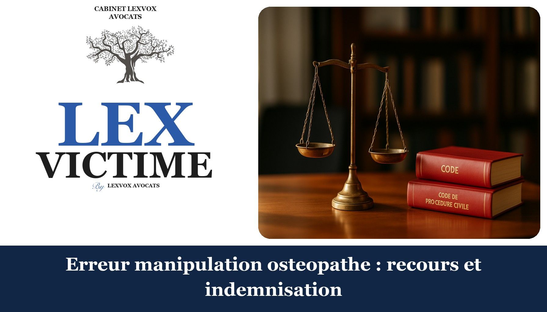 Erreur manipulation osteopathe : recours et indemnisation