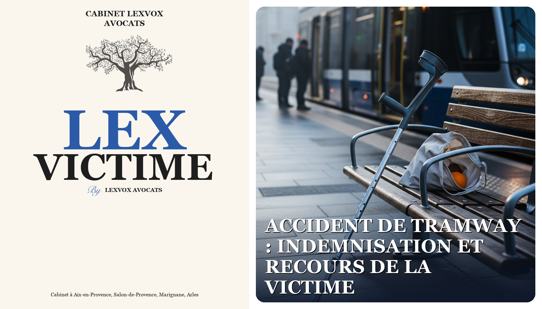 Accident de tramway : indemnisation et recours de la victime