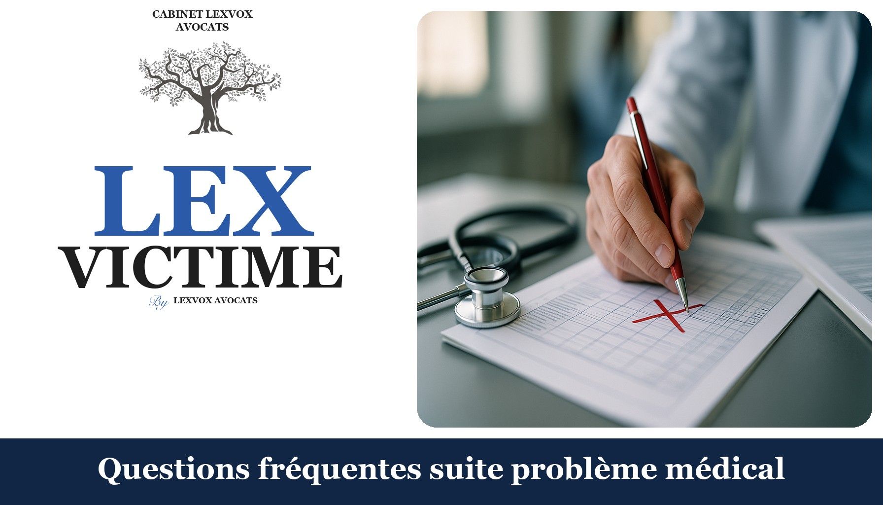 Questions fréquentes suite problème médical