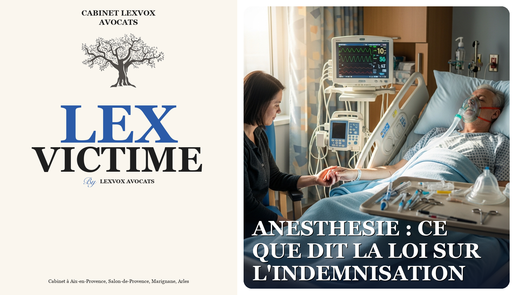 Anesthesie : ce que dit la loi sur l'indemnisation