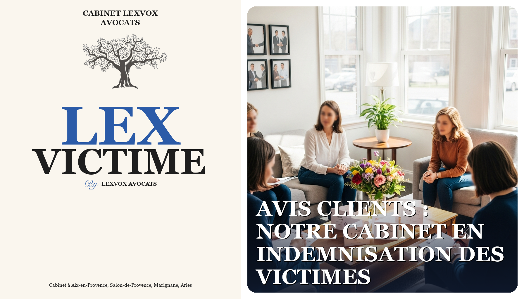 Avis clients : notre cabinet en indemnisation des victimes