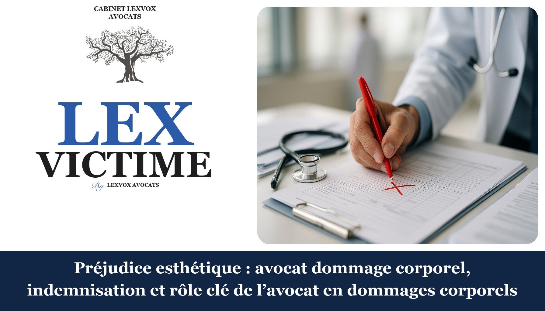 Préjudice esthétique : avocat dommage corporel, indemnisation et rôle clé de l’avocat en dommages corporels