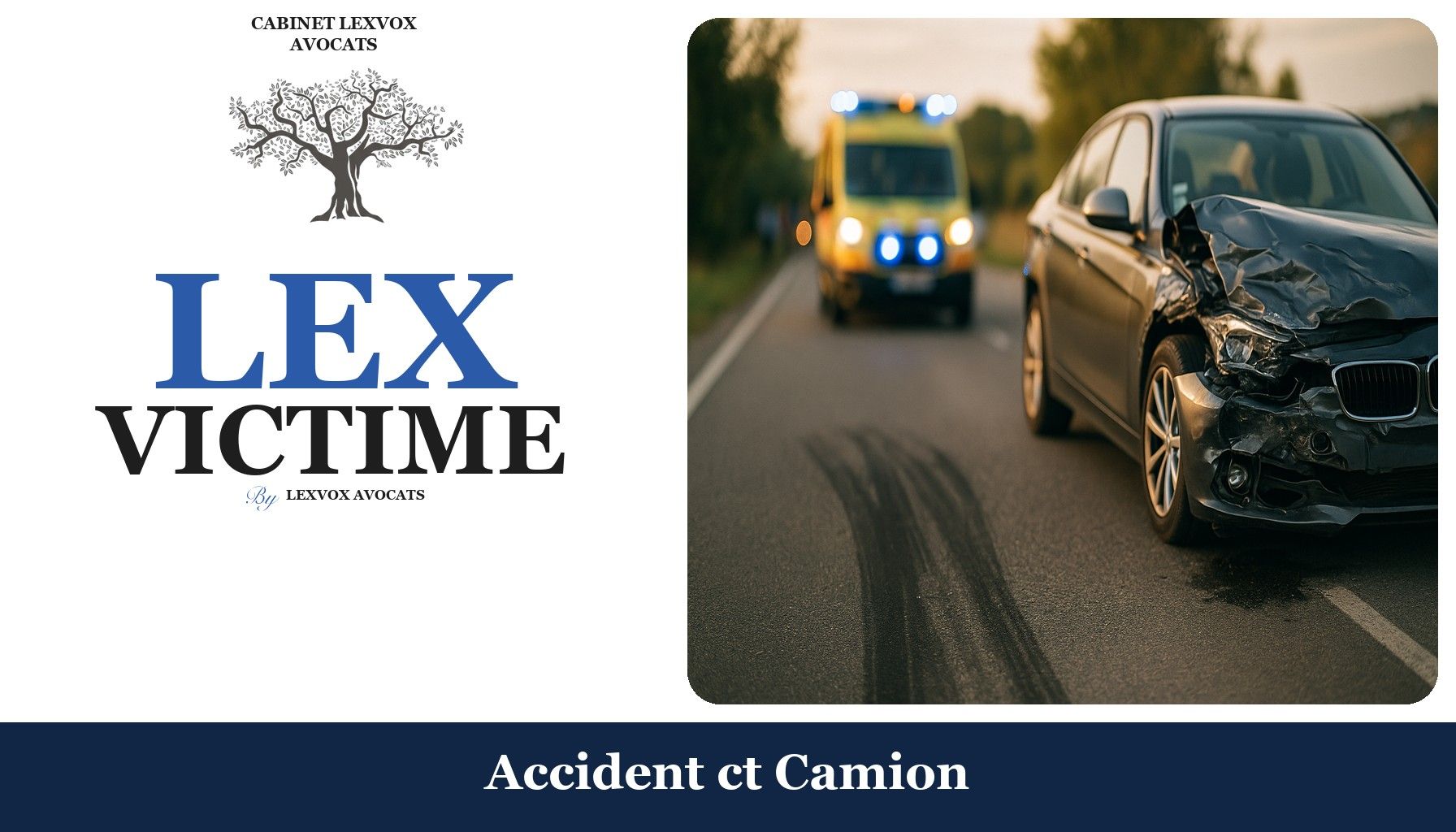 Accident ct Camion