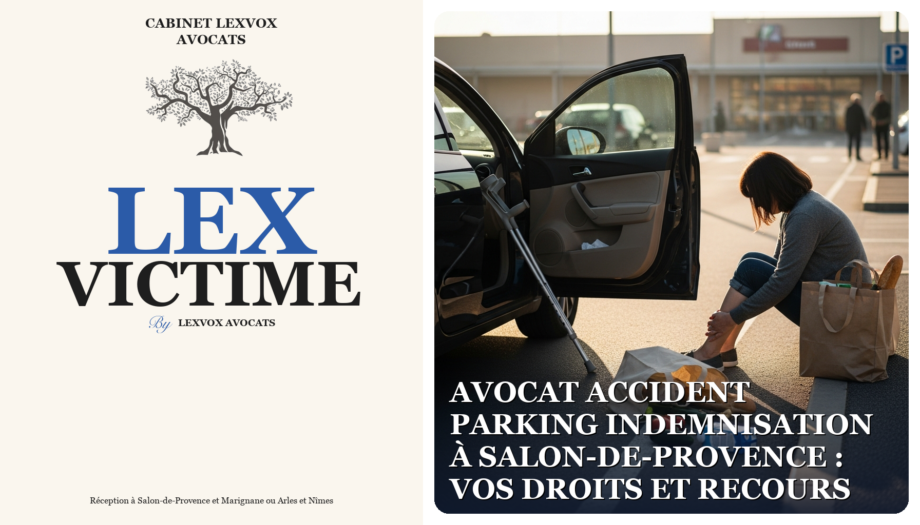 Avocat accident parking indemnisation à Salon-de-Provence : vos droits et recours