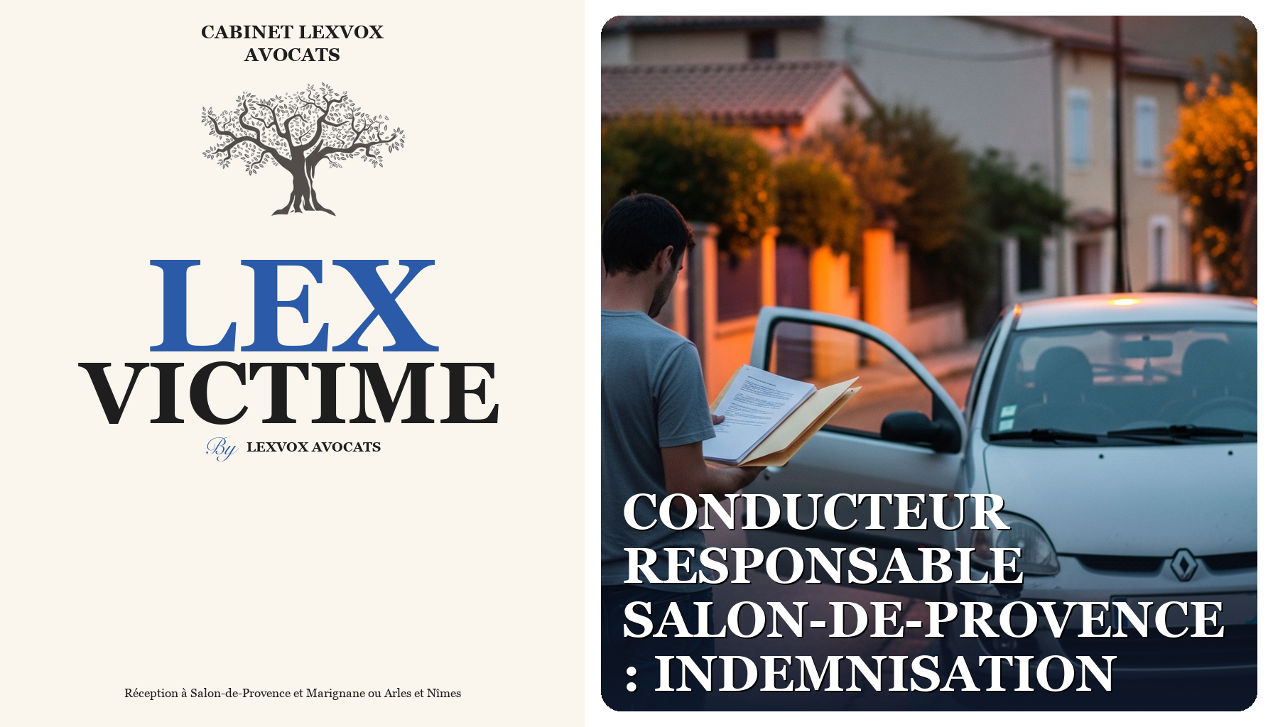 Conducteur responsable Salon-de-Provence : indemnisation