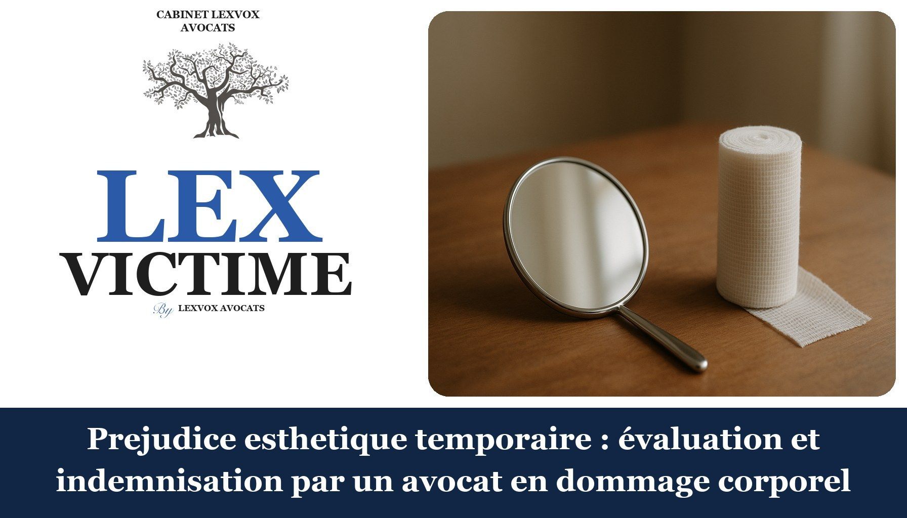 Prejudice esthetique temporaire : évaluation et indemnisation par un avocat en dommage corporel