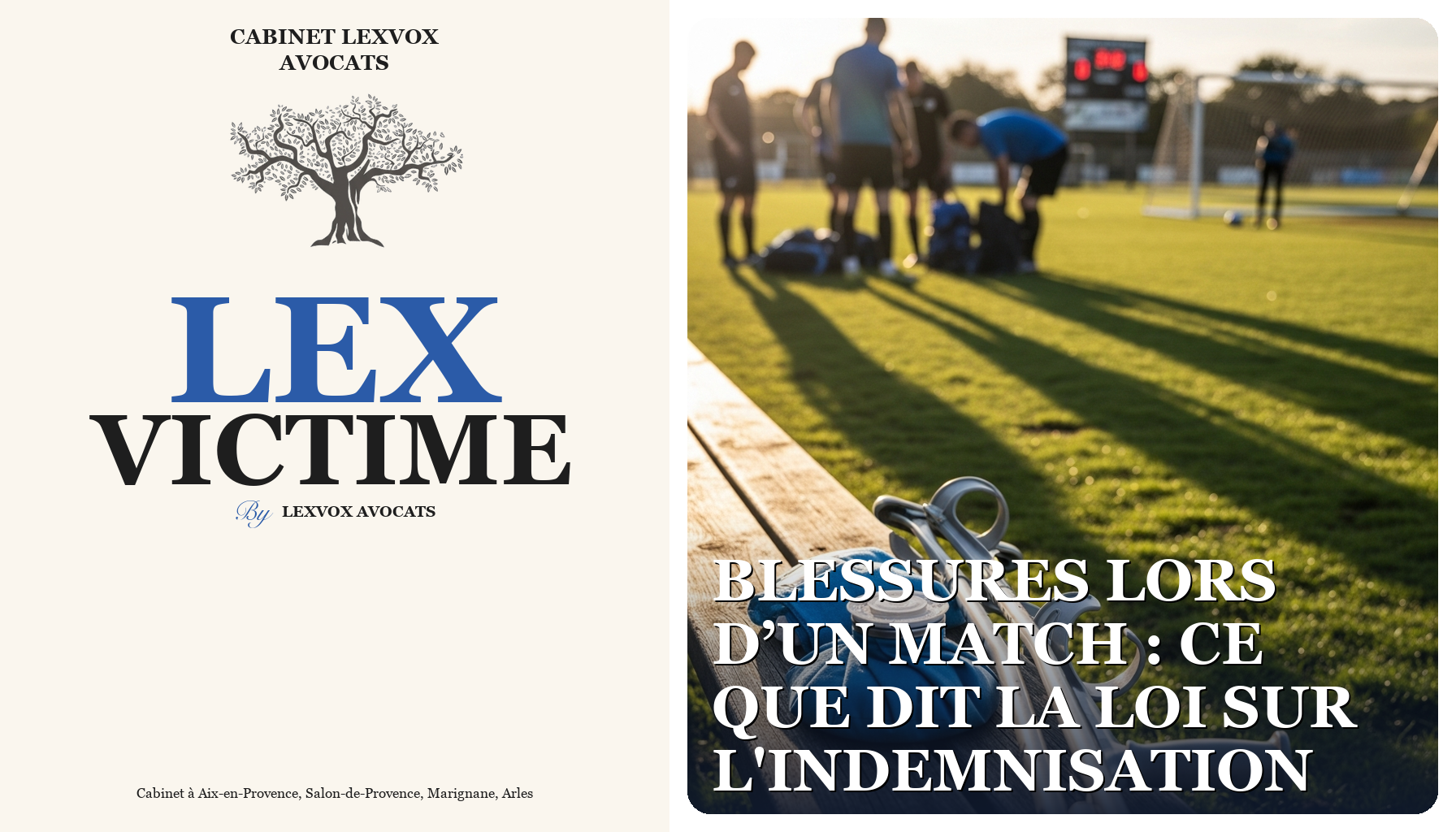 Blessures lors d’un match : ce que dit la loi sur l'indemnisation