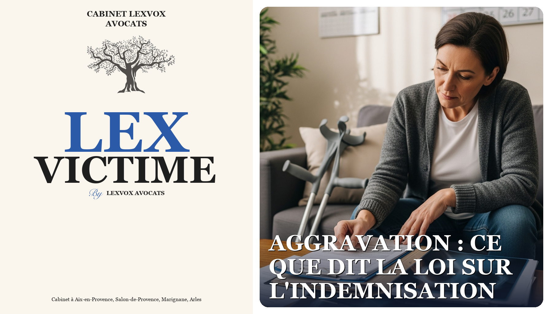 Aggravation : ce que dit la loi sur l'indemnisation