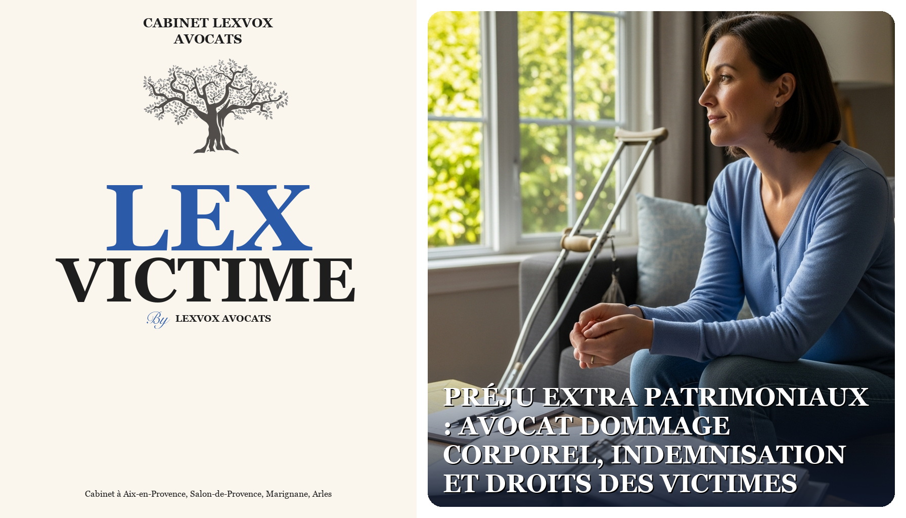 Préju extra patrimoniaux : avocat dommage corporel, indemnisation et droits des victimes
