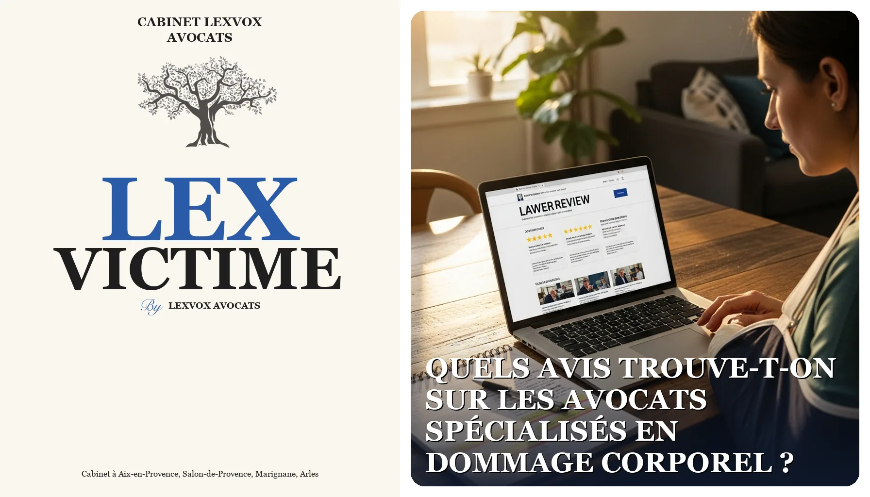 Quels avis trouve-t-on sur les avocats spécialisés en dommage corporel ?