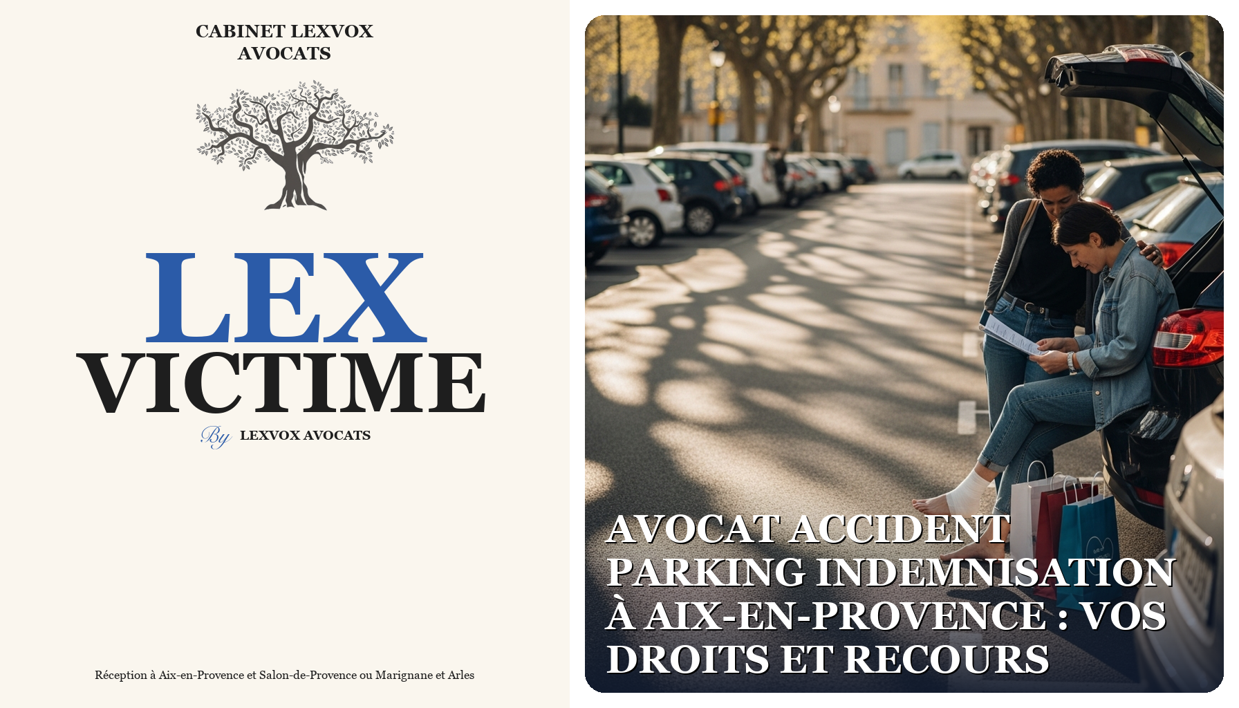 Avocat accident parking indemnisation à Aix-en-Provence : vos droits et recours