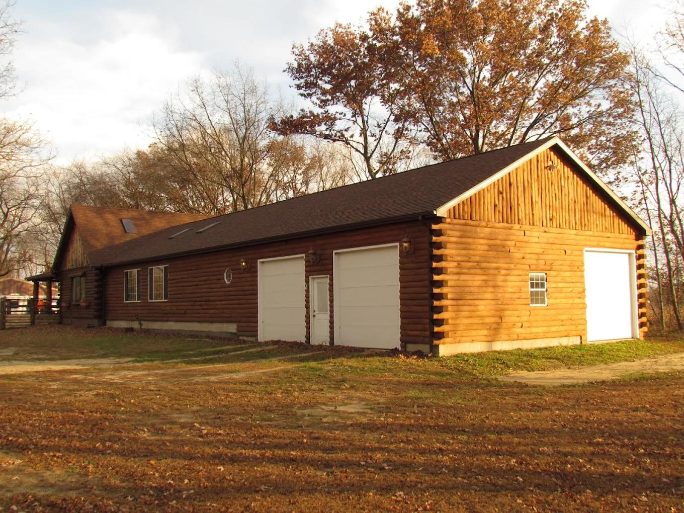 Wisconsin-made log home packages. Made the classic way.