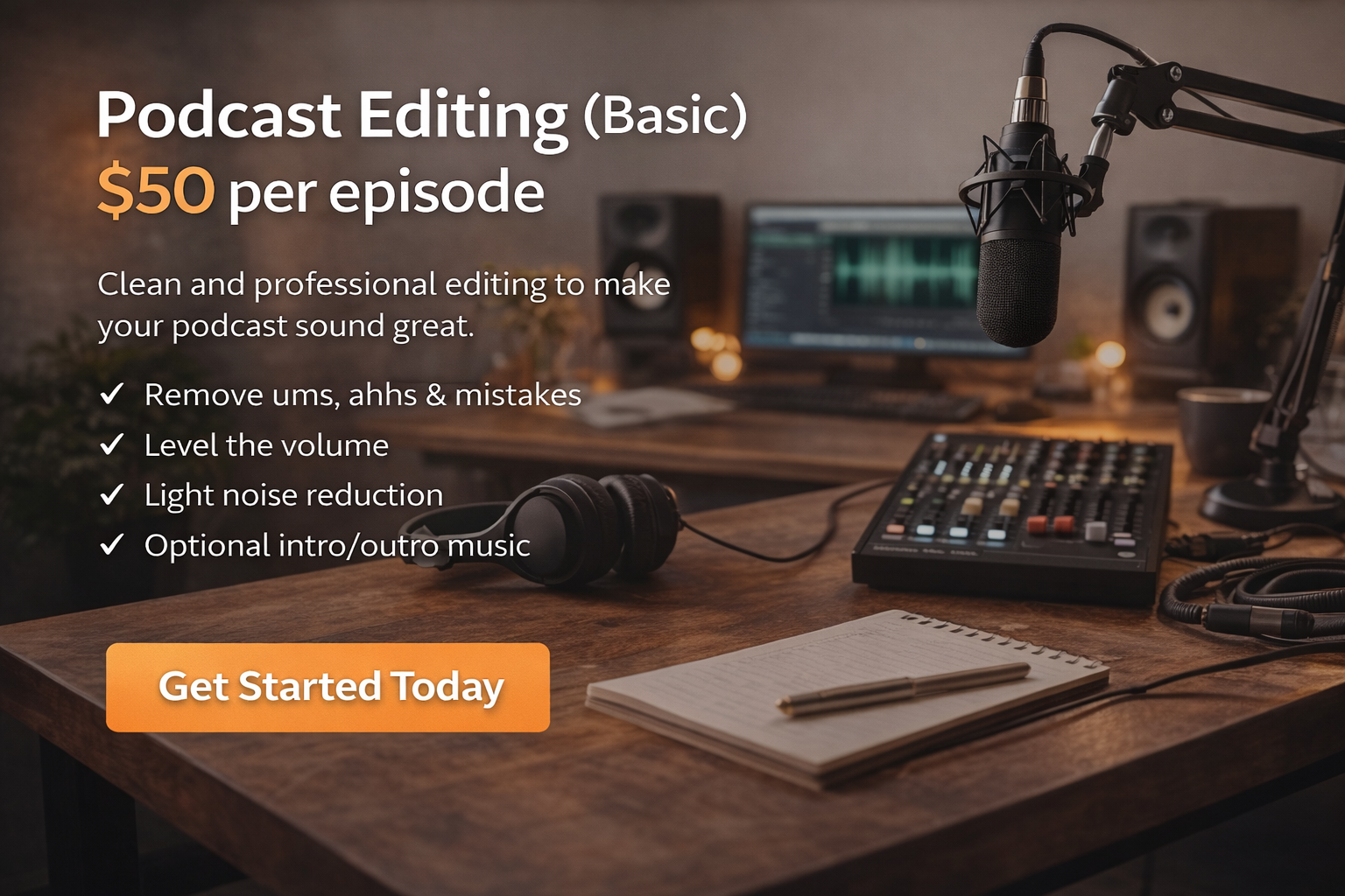 Basic Audio Podcast Editing