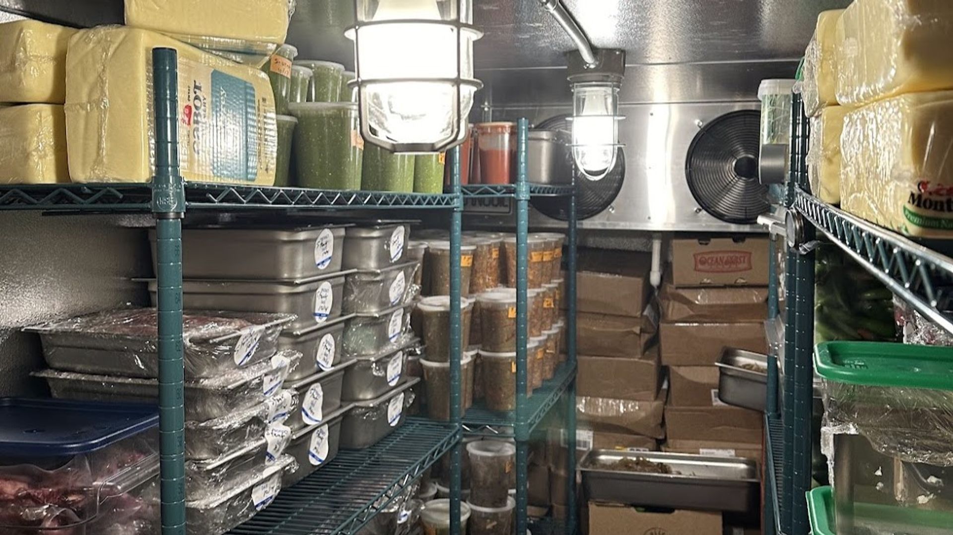Art HVAC Technician Performing Emergency Commercial Freezer Repair at a NYC Restaurant Walk in Freezer Service Site