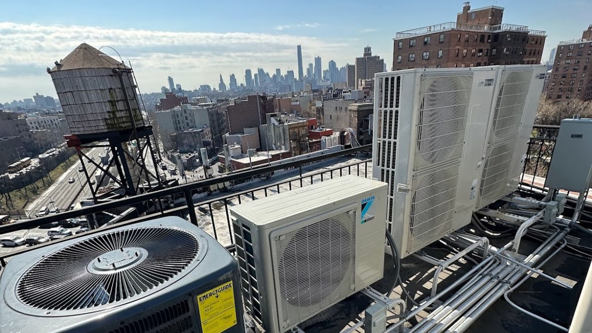 Art HVAC team on a Queens, NY job site — mini split hvac queens (heating, cooling & ventilation)