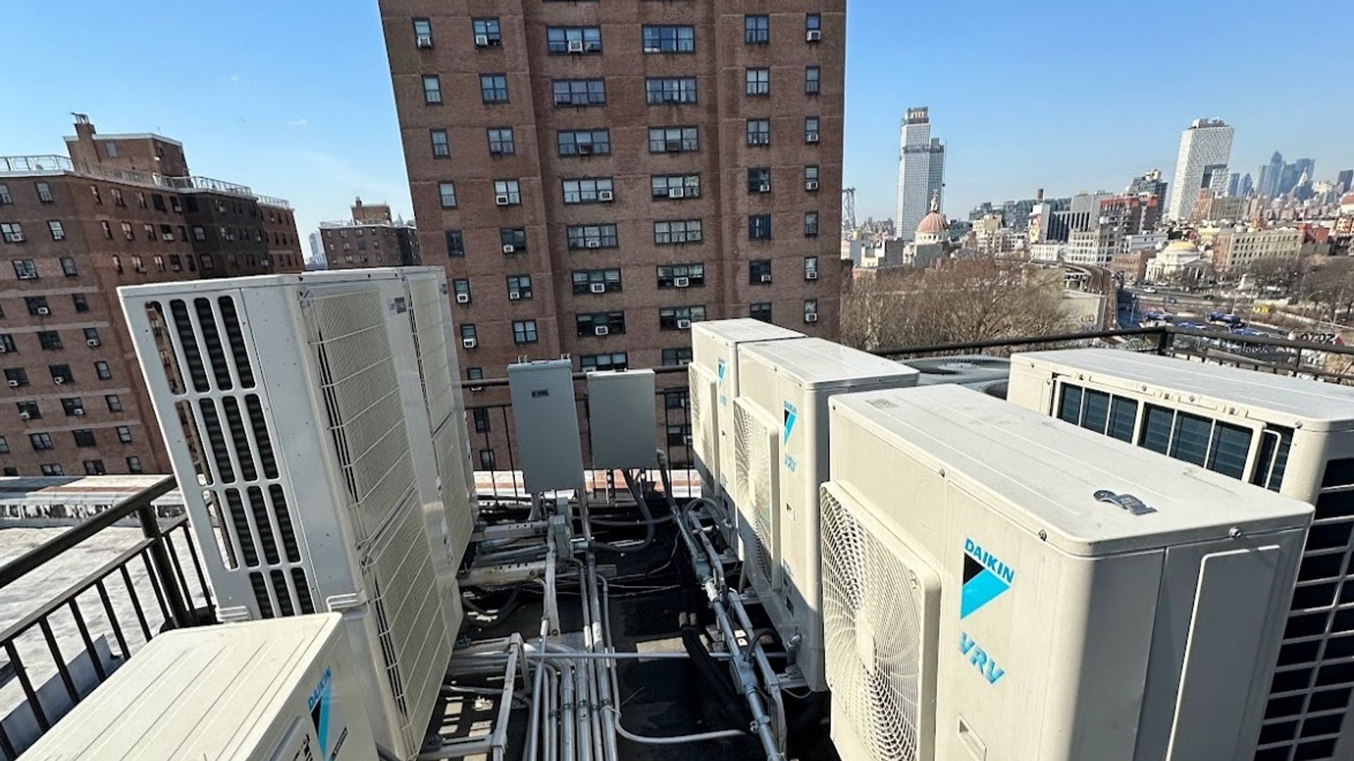 Art HVAC team on a Manhattan, NY job site — mini split hvac manhattan (heating, cooling & ventilation)