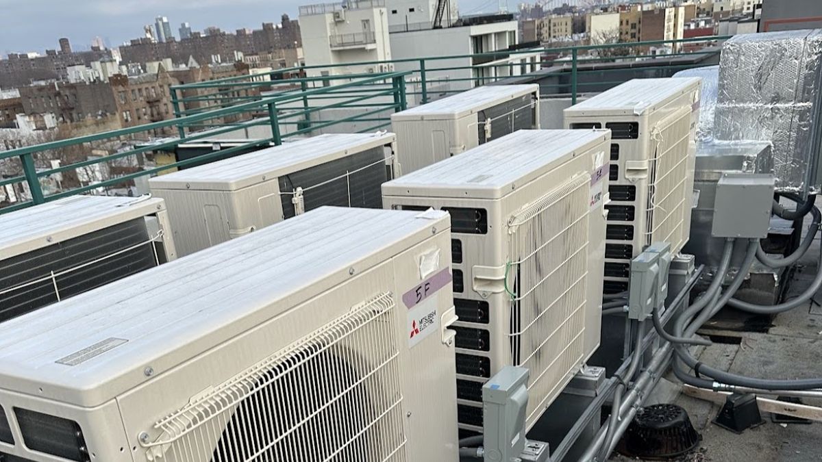 Mitsubishi HVAC Installation and Service in NYC by Art HVAC Certified Diamond Contractor Ductless and City Multi Team