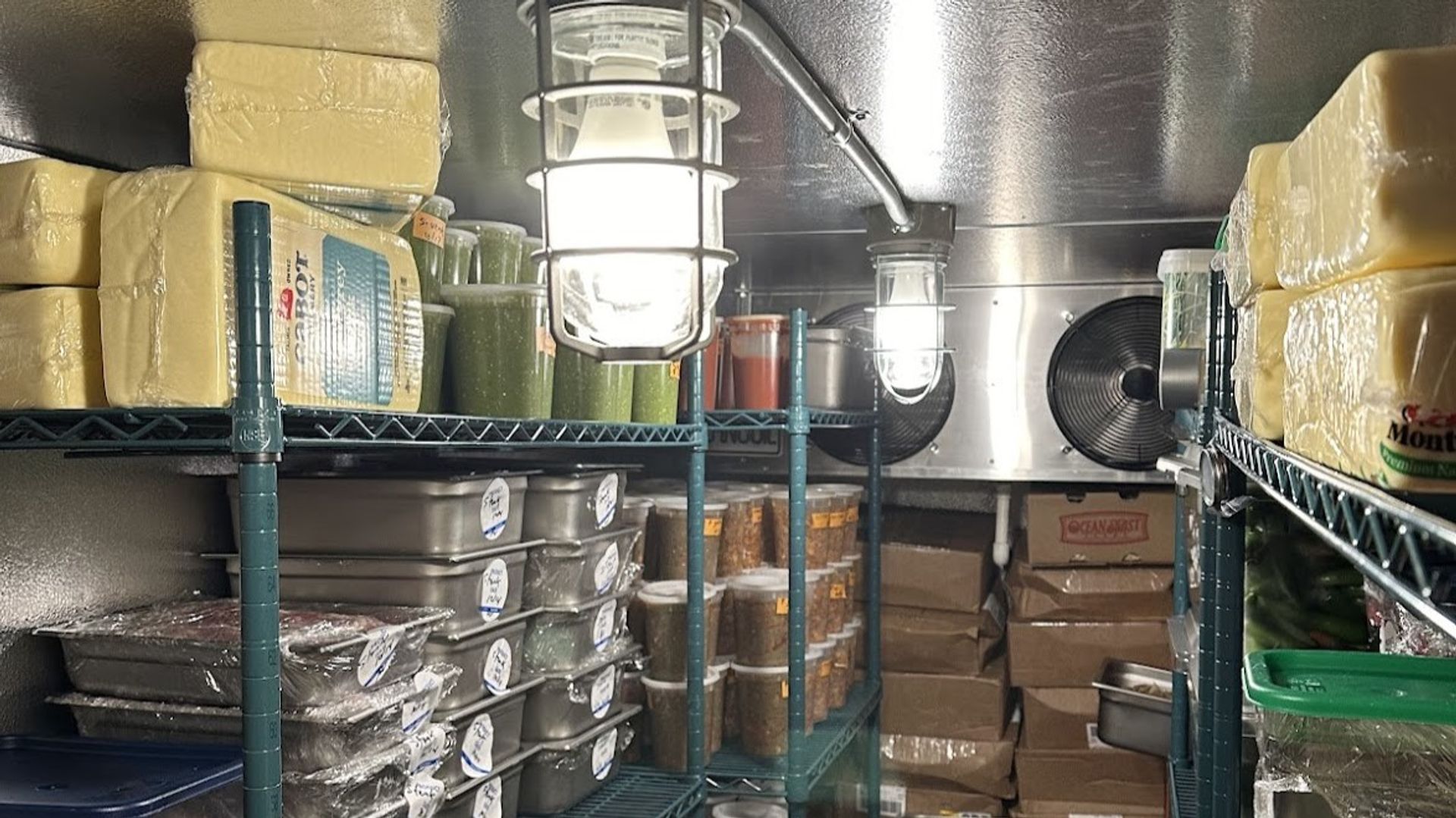 Art HVAC Technician Performing Emergency Walk in Cooler Repair Overnight at a NYC Restaurant Commercial Kitchen