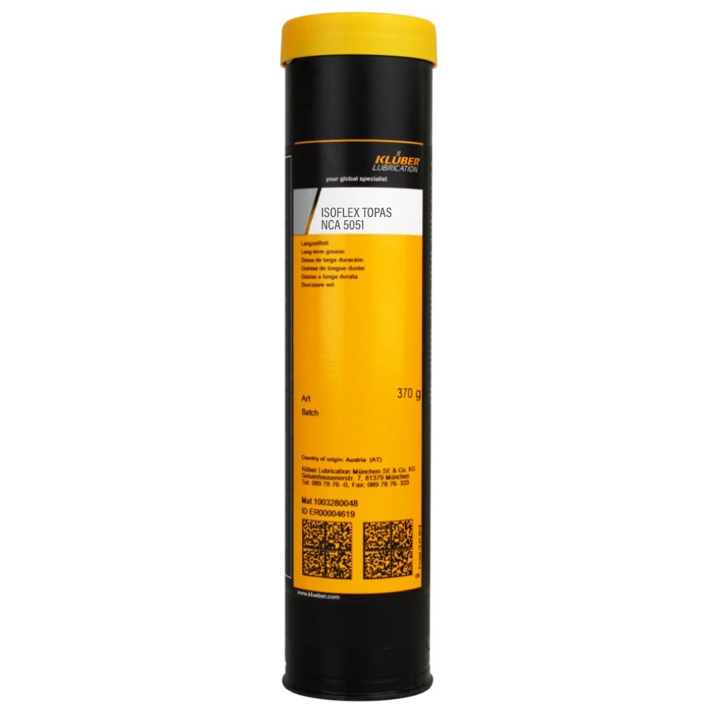 Kluber ISOFLEX TOPAS NCA 5051 Synthetic long-term grease 370g