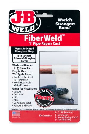 FIBERWELD 1″ PIPE REPAIR CAST FIBERGLASS PIPE REPAIR CAST