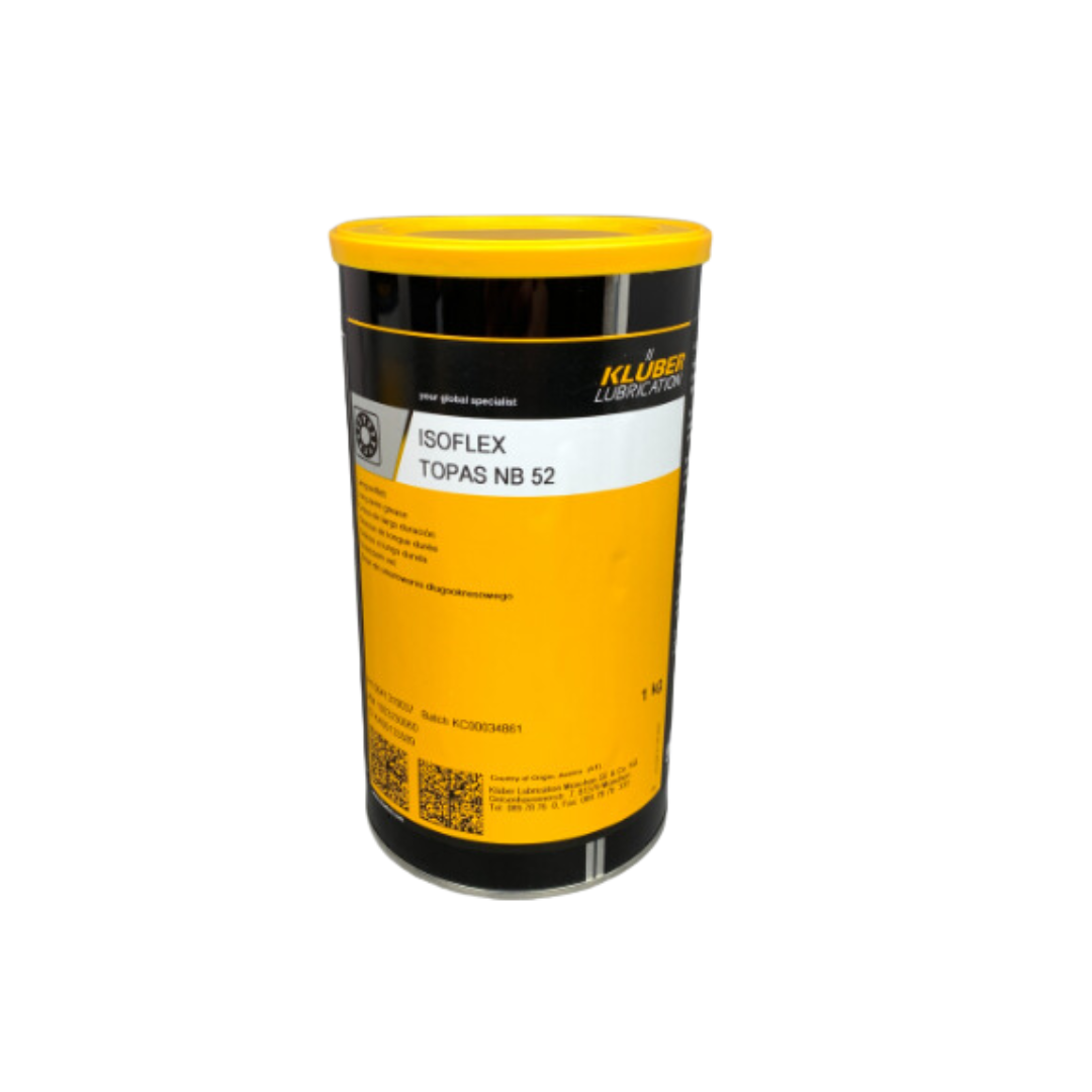 Kluber ISOFLEX Topas NB 52 Synthetic rolling  plain bearing grease 1Kg