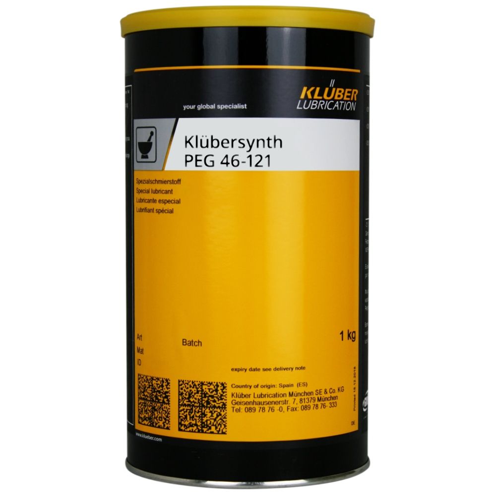 klubersynth peg 46-121 Special Grease for Enclosed Gear Drives 1Kg Can