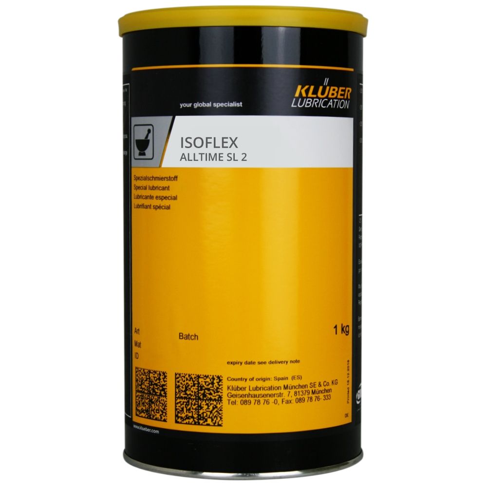 Kluber ISOFLEX ALLTIME SL 2 Light Special Grease 1Kg Can