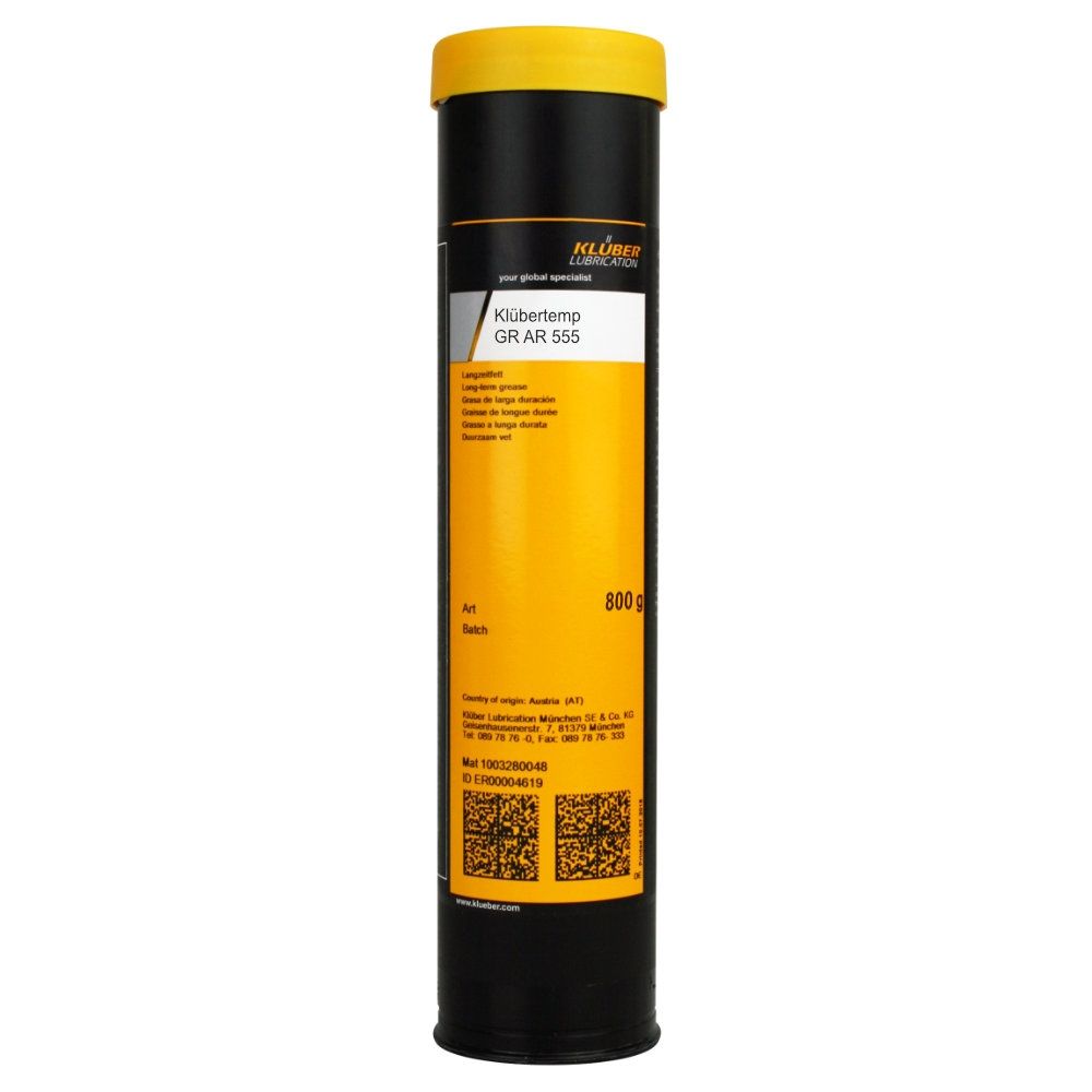 Klubertemp GR AR 555 Long-term lubricating grease for high-temp 800g