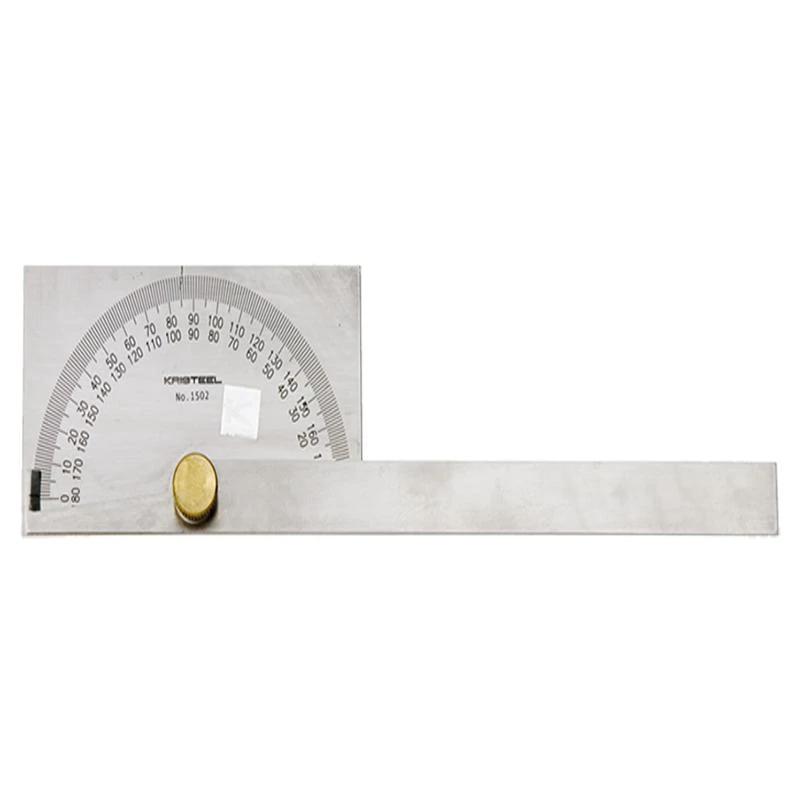 Kristeel Stainless Steel Degree Protector (Square Head) Model – 1502