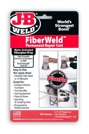 FIBERWELD PERMANENT REPAIR CAST 2″ X 36″ FIBERGLASS WRAP