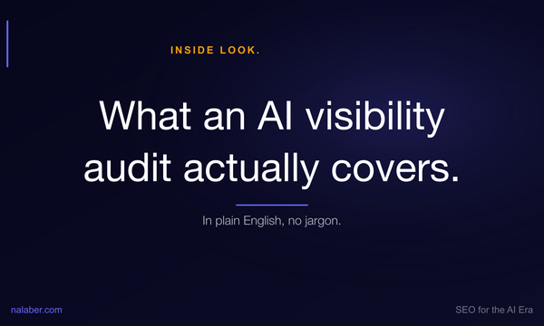 What Does an AI Visibility Audit Actually Look At? (A Plain English Breakdown)