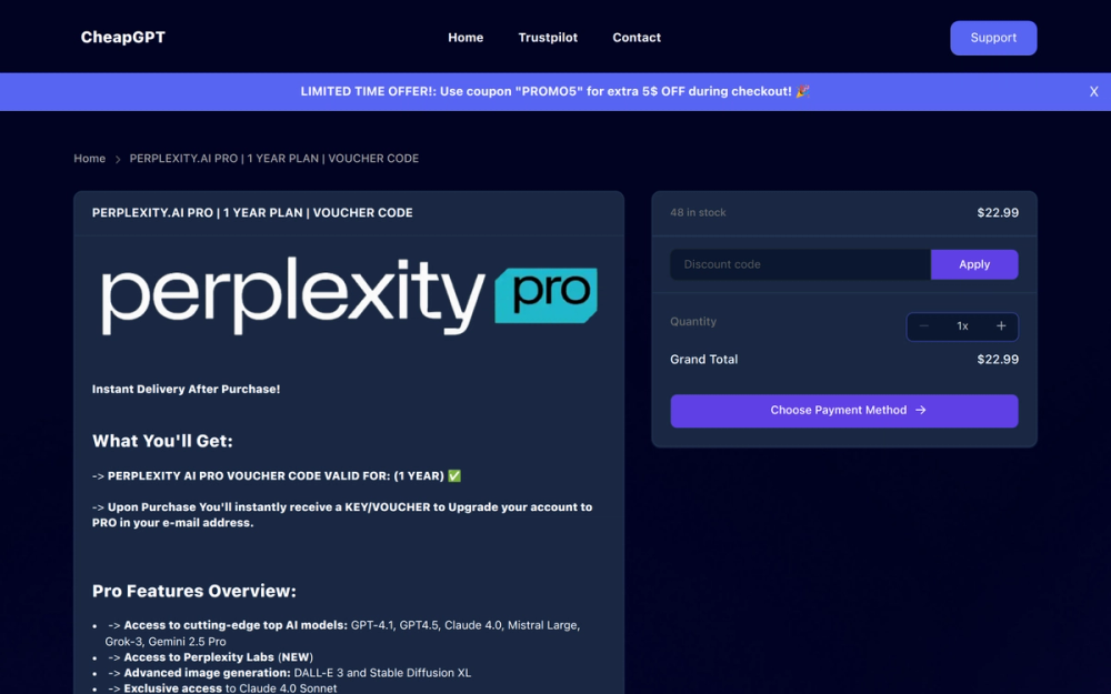 image of PERPLEXITY.AI PRO 