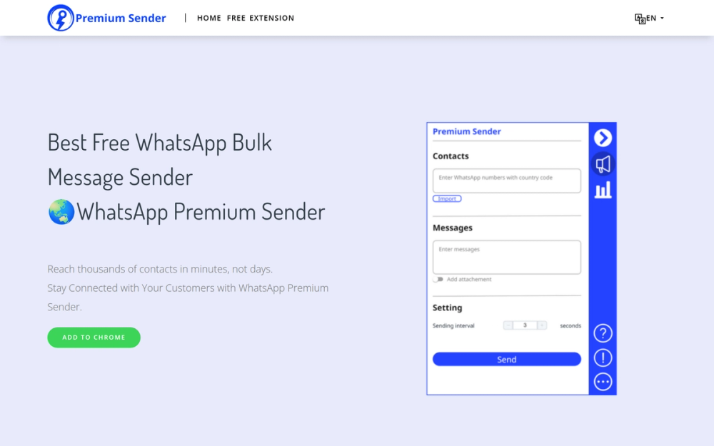 image of Premium Sender image of Premium Sender