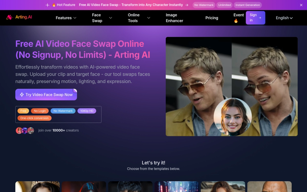 image of AI Video Face Swap