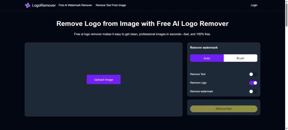 image of Free AI Logo Remover image of Free AI Logo Remover
