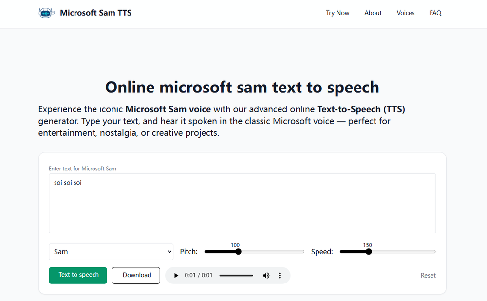 image of Microsoft Sam TTS image of Microsoft Sam TTS