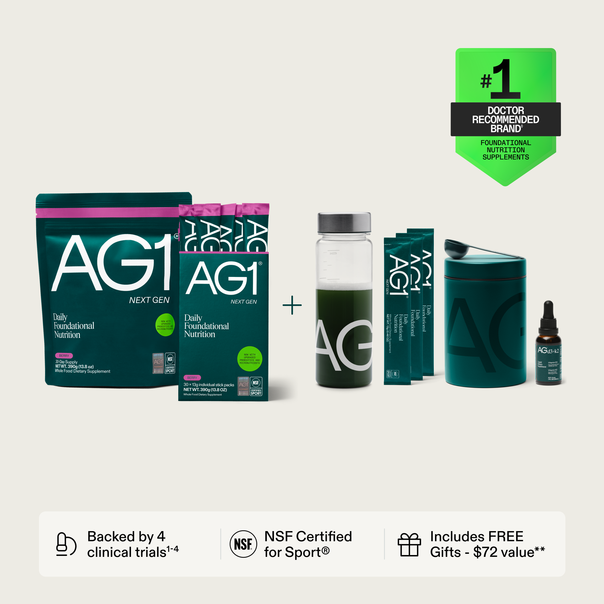 Home & Away Pack | AG1