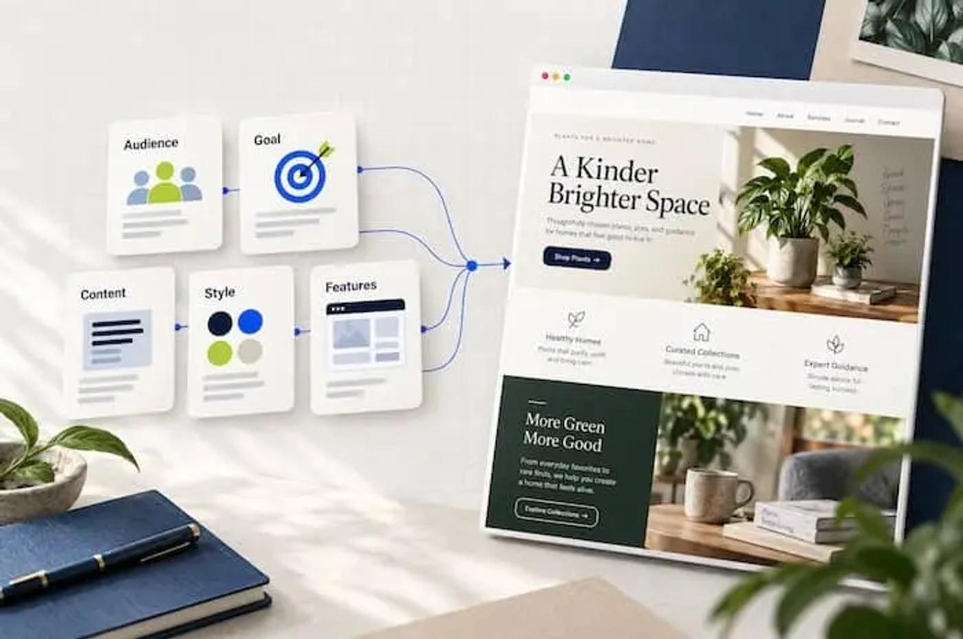 What to Give an AI Website Builder Before You Ask It to Build