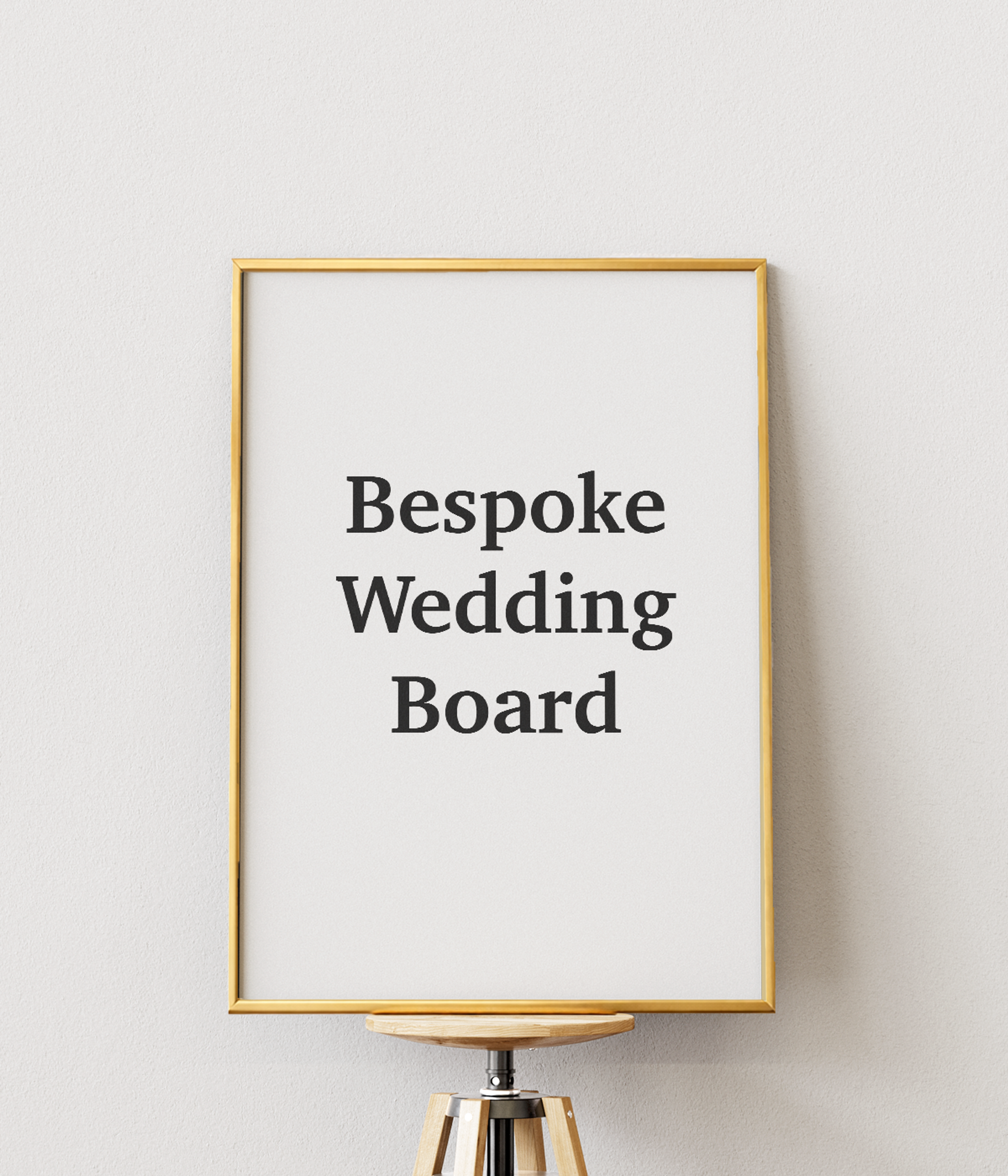 Bespoke Wedding Board