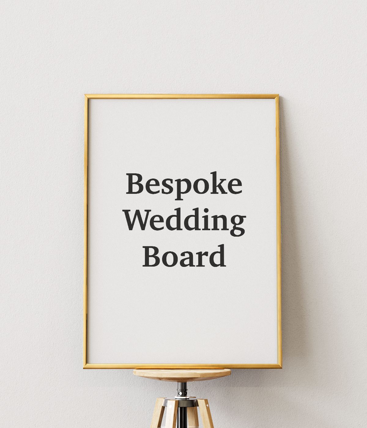 Bespoke Wedding Board