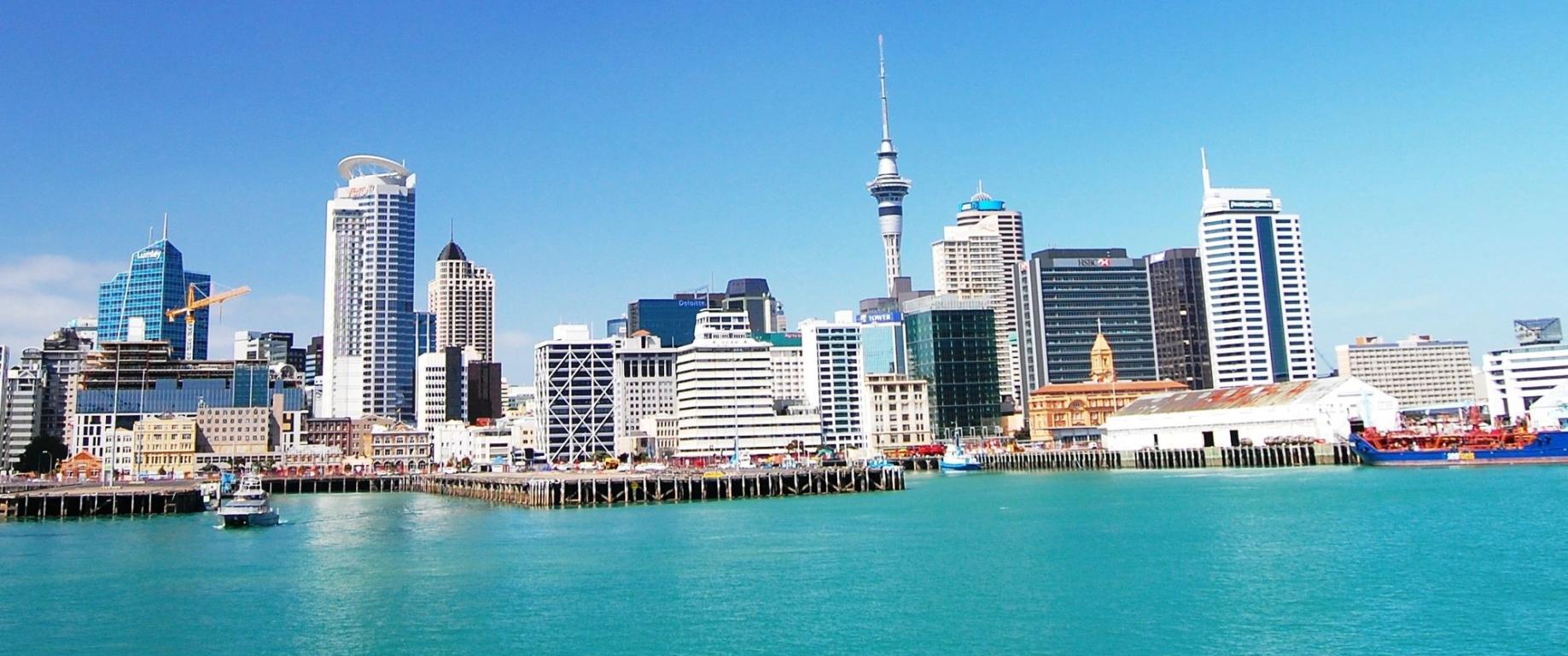 Surfers in Piha, New Zealand