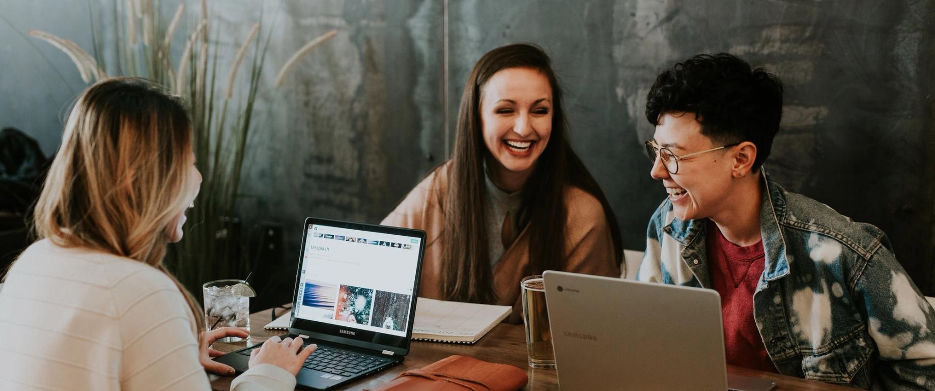 Students at Work