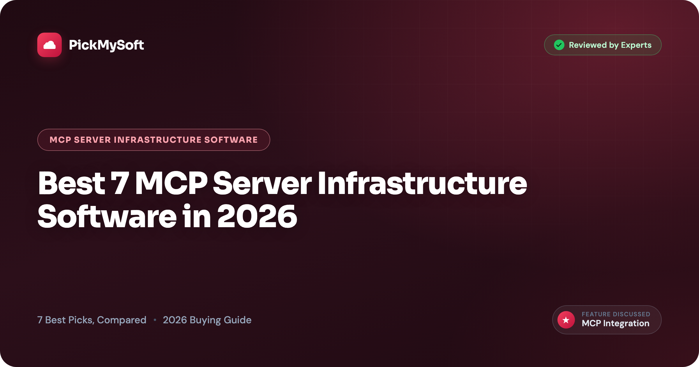 Best 7 MCP Server Infrastructure Software in 2026