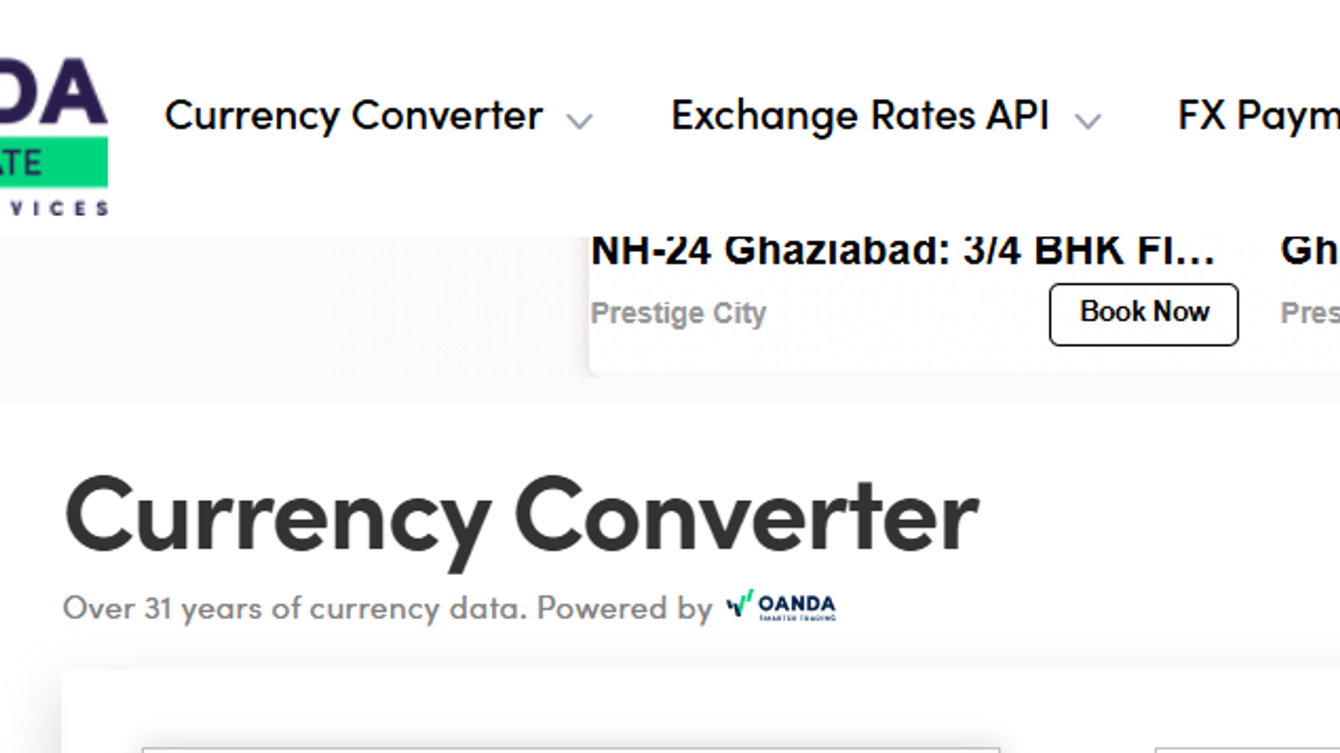 OANDA Currency Converter